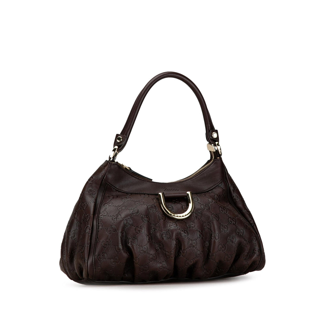 Gucci Guccissima Abbey D-Ring Shoulder Bag (SHG-2XYgSP)