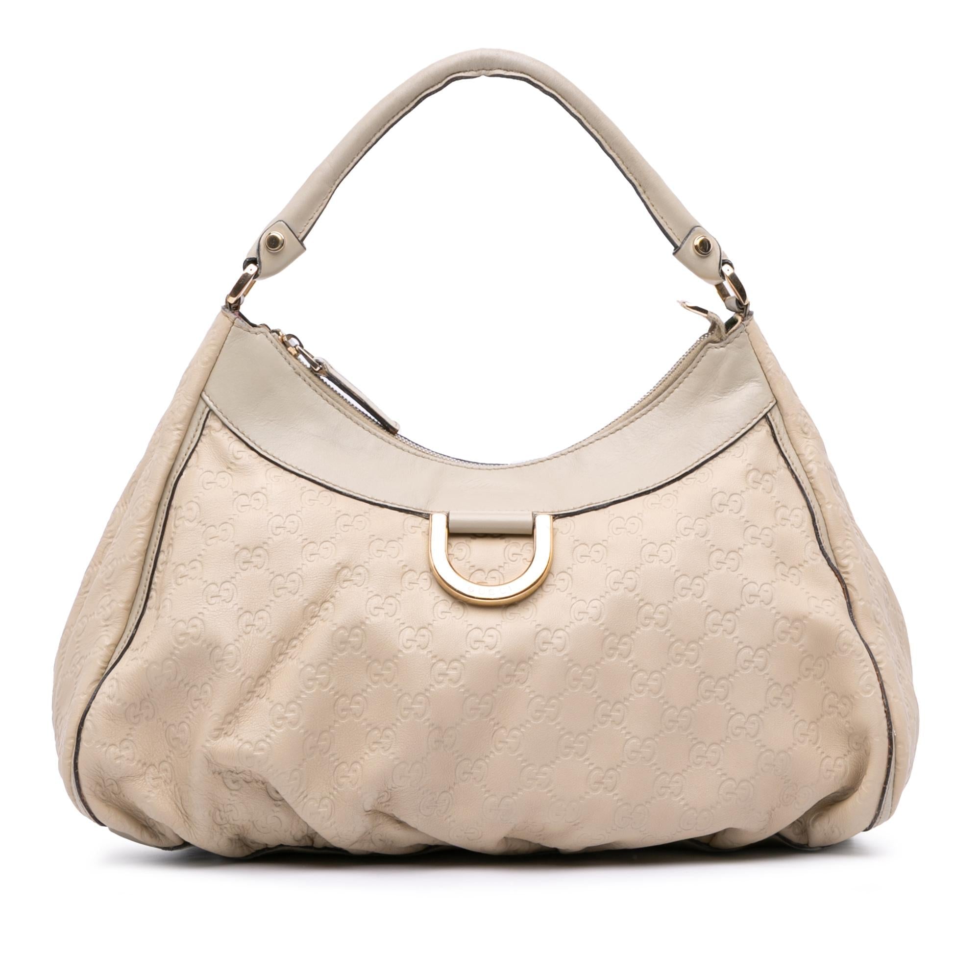 Gucci Guccissima Abbey D Ring Shoulder Bag