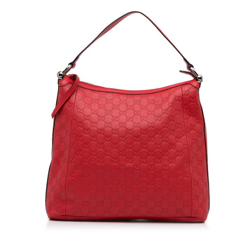 Gucci Guccissima Bamboo Shoulder Bag (SHG-Zkij8n)