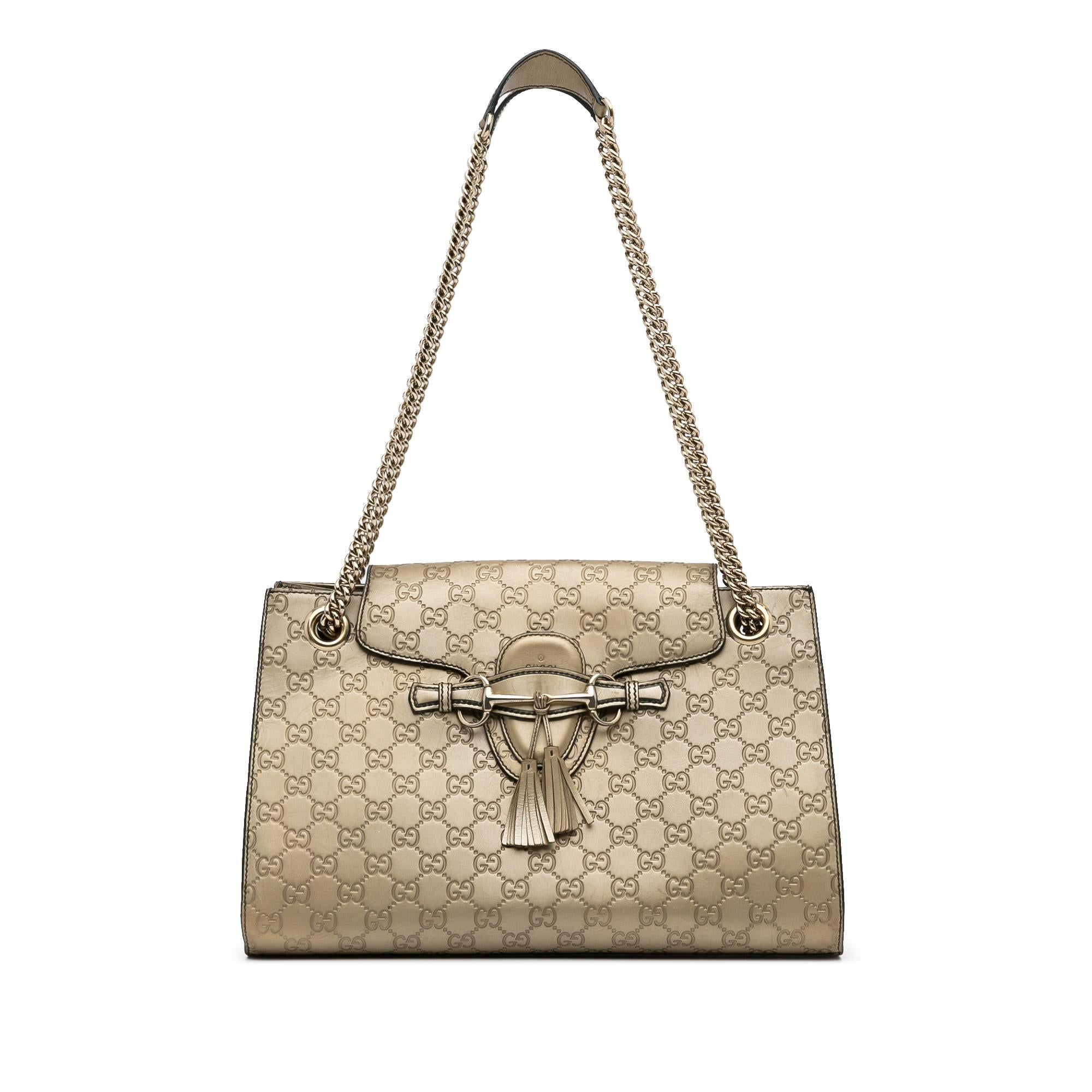 Gucci Guccissima Emily Shoulder Bag (SHG-RFwiJ3)