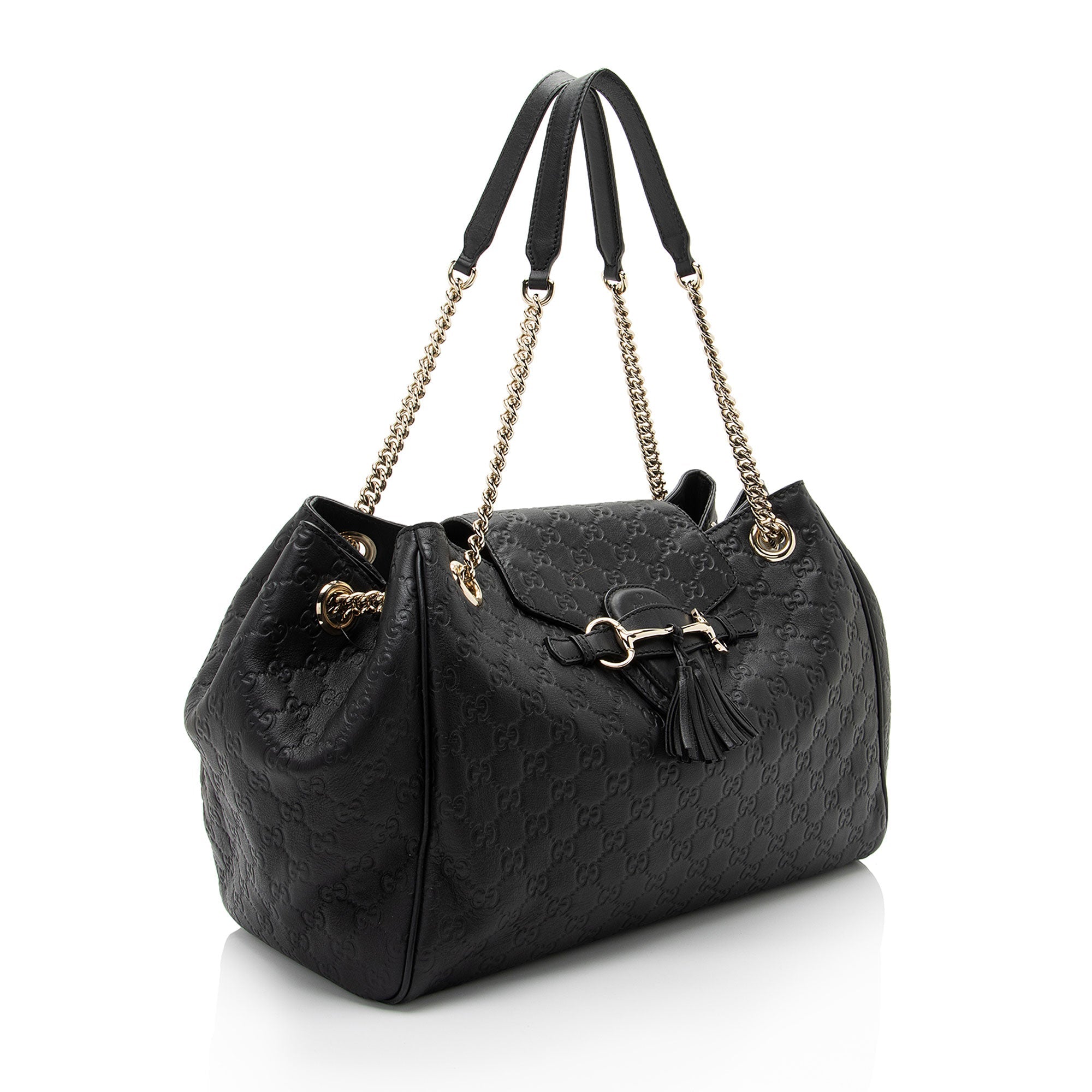 Gucci Guccissima Leather Emily Shoulder Bag