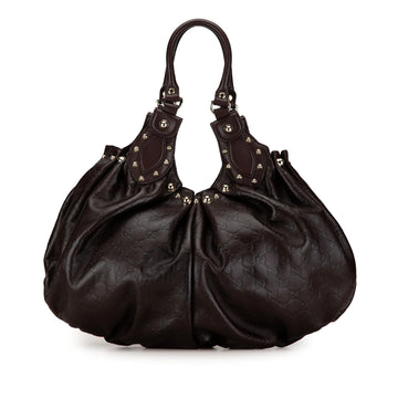 Gucci Guccissima Pelham Shoulder Bag (SHG-4eiRdK)