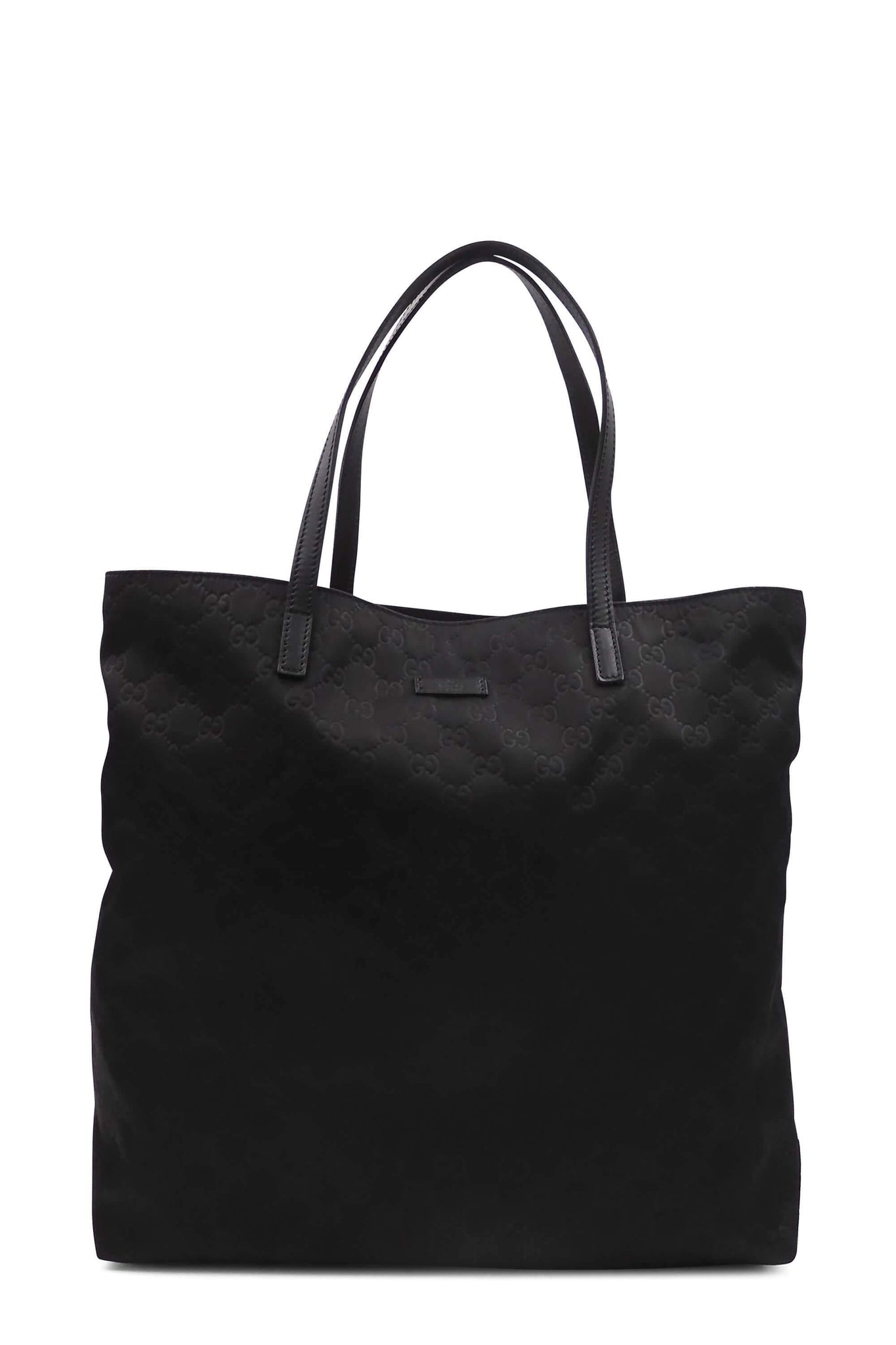 Guccissima Tall Tote Black