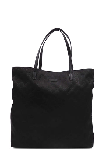 Guccissima Tall Tote Black