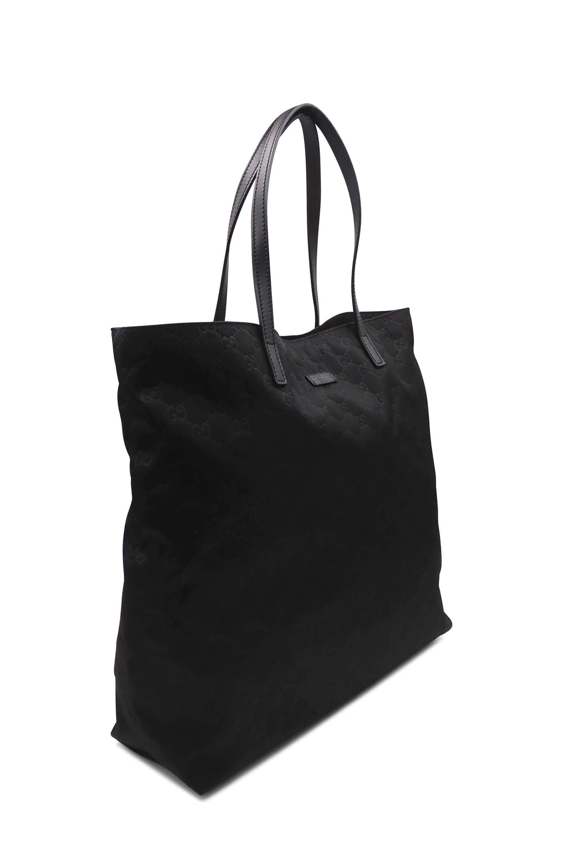 Guccissima Tall Tote Black