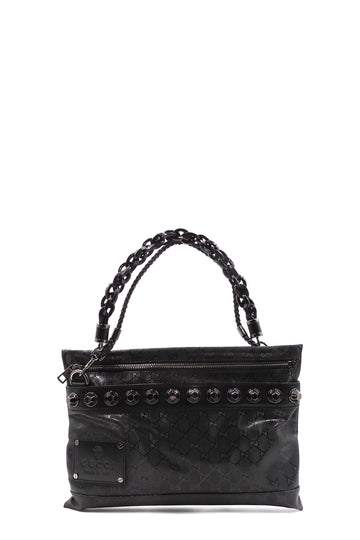 Imprime Studded Shoulder Bag