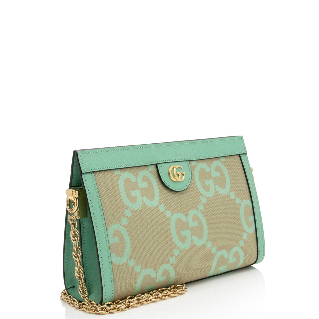 Gucci Jumbo GG Canvas Ophidia Small Shoulder Bag