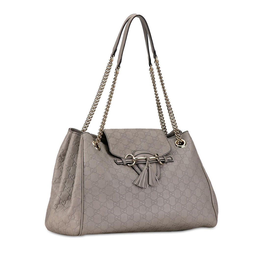 Gucci Large Guccissima Emily Chain Shoulder Bag (SHG-VmldJQ)