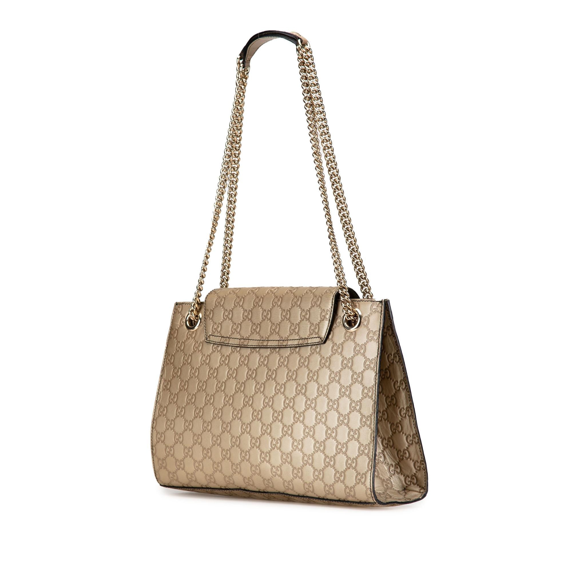 Gucci Large Guccissima Emily Shoulder Bag