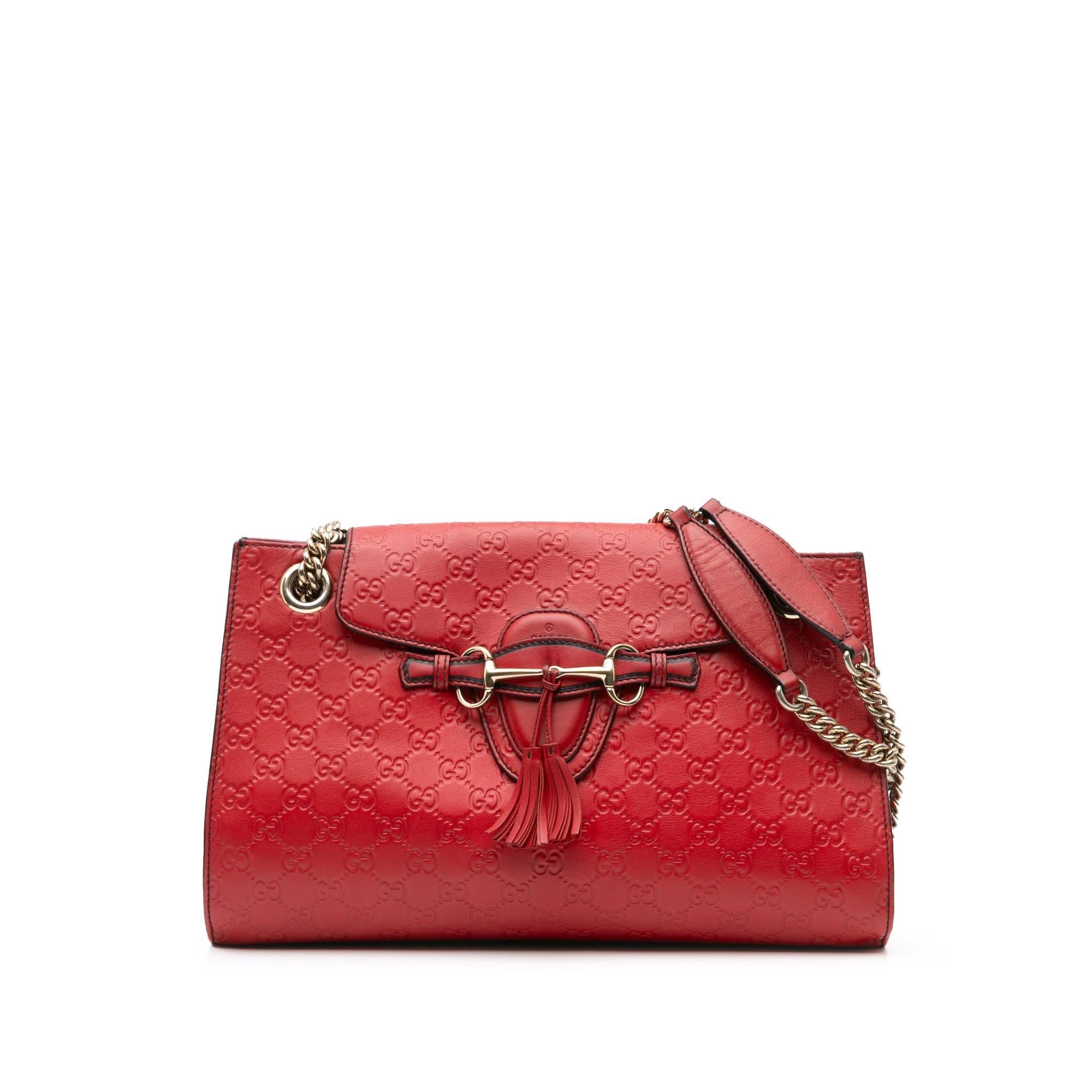 Gucci Large Guccissima Emily Shoulder Bag