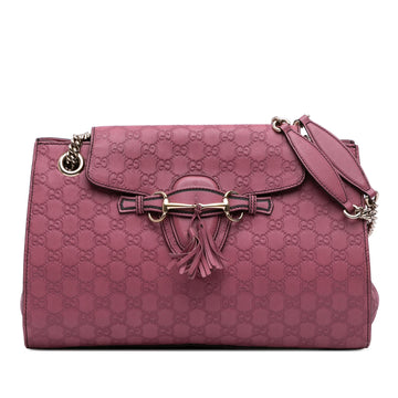 Gucci Large Guccissima Emily Shoulder Bag