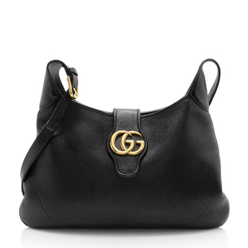 Gucci Leather Aphrodite Medium Shoulder Bag (SHF-YuLy0F)