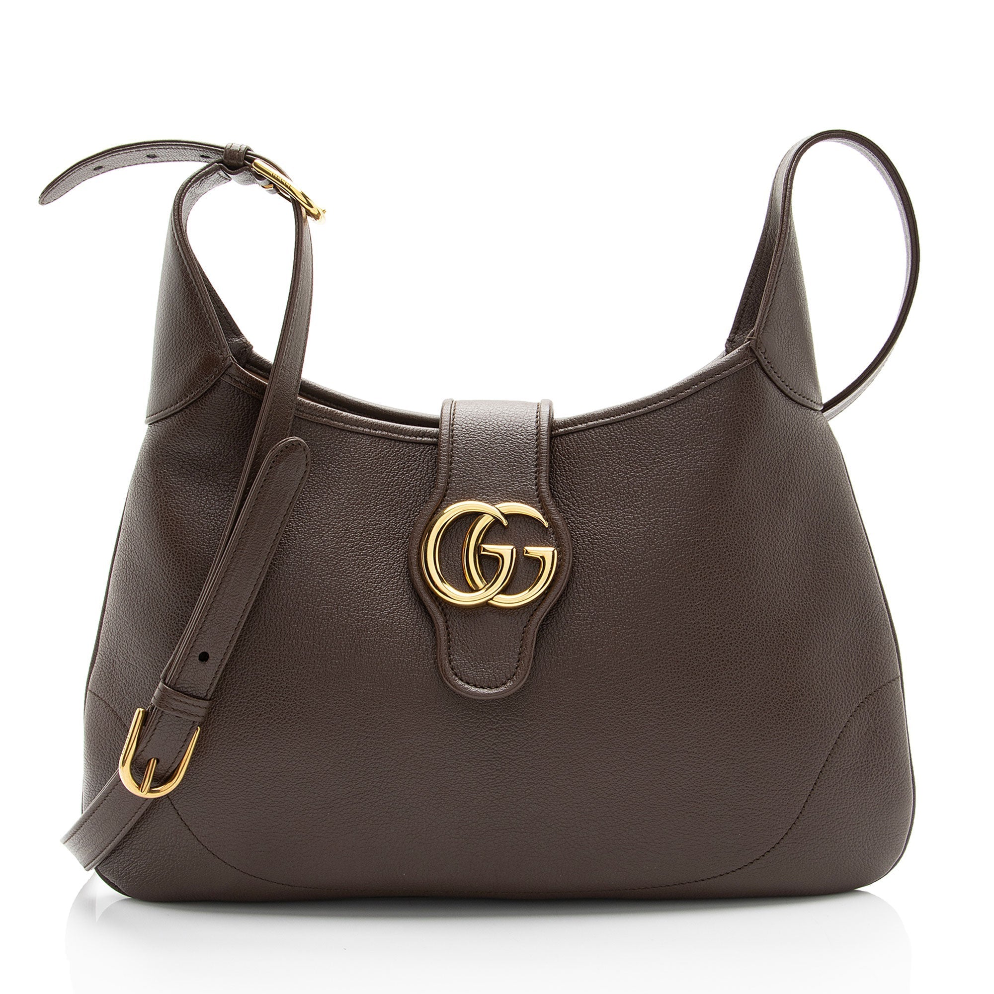 Gucci Leather Aphrodite Medium Shoulder Bag (SHF-qapGKX)
