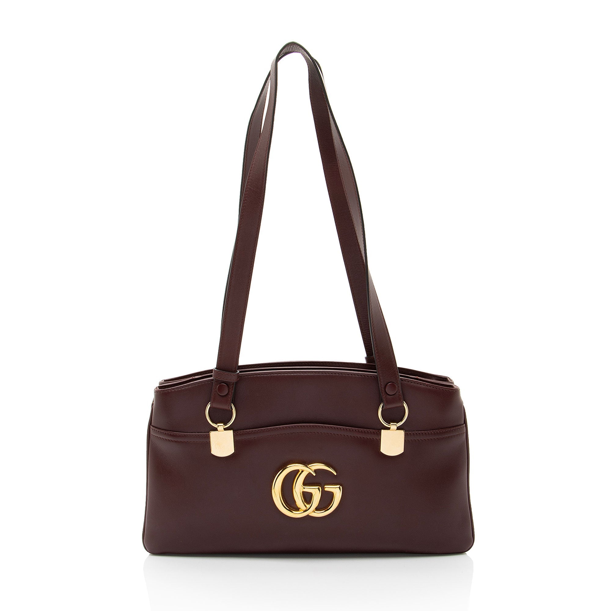 Gucci Leather Arli Large Shoulder Bag