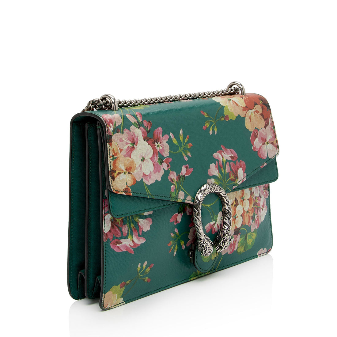 Gucci Leather Blooms Dionysus Medium Shoulder Bag (SHF-XlECb6)