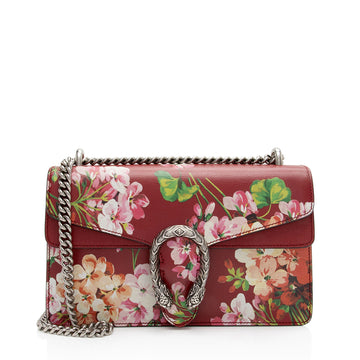 Gucci Leather Blooms Dionysus Small Shoulder Bag (SHF-cqqsxw)