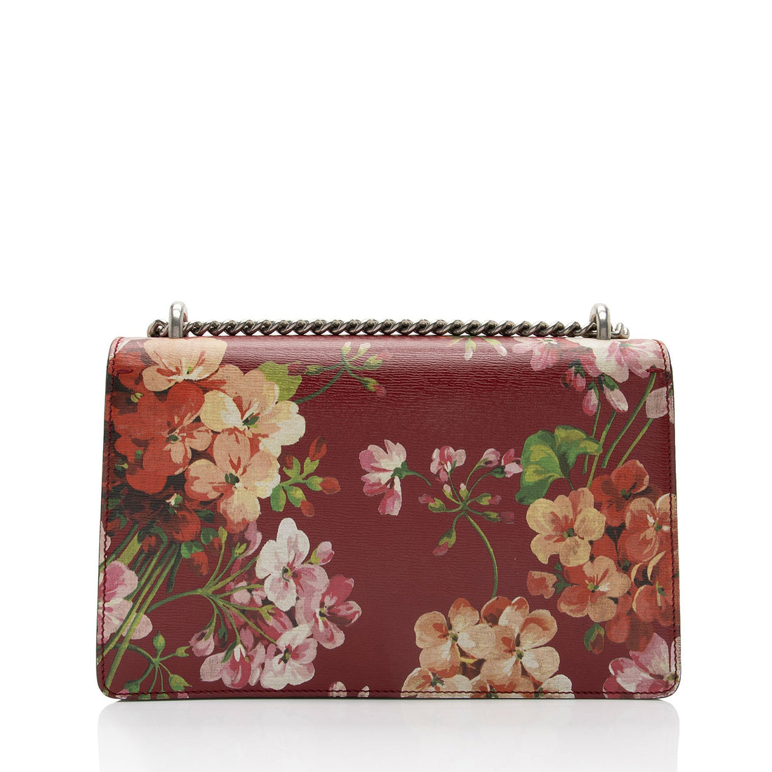 Gucci Leather Blooms Dionysus Small Shoulder Bag