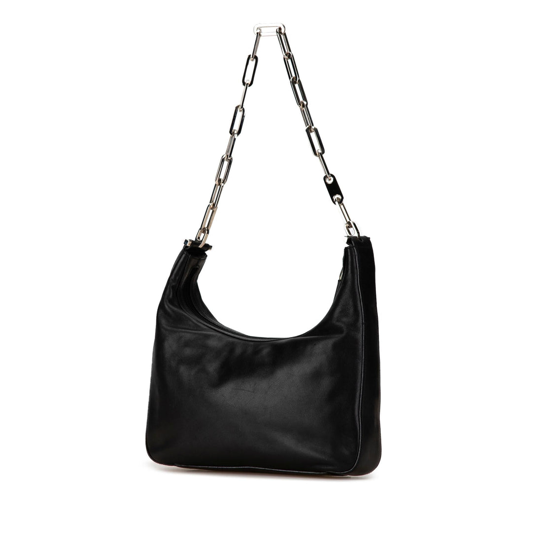 Gucci Leather Chain Shoulder Bag (SHG-5fRLeA)