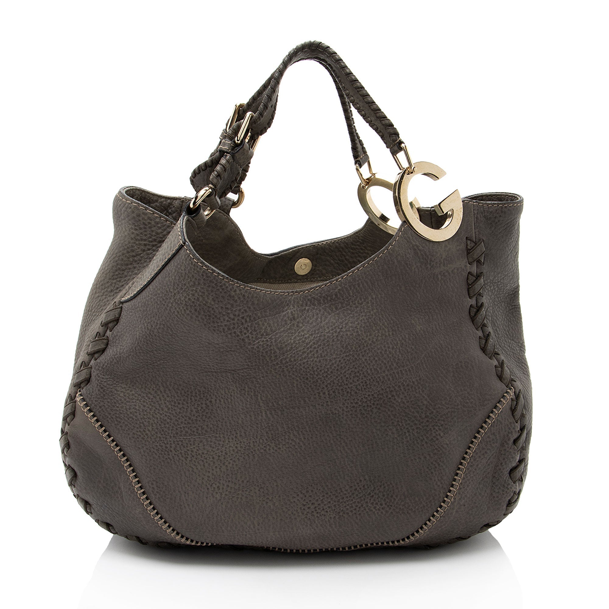 Gucci Leather Charlotte Medium Shoulder Bag