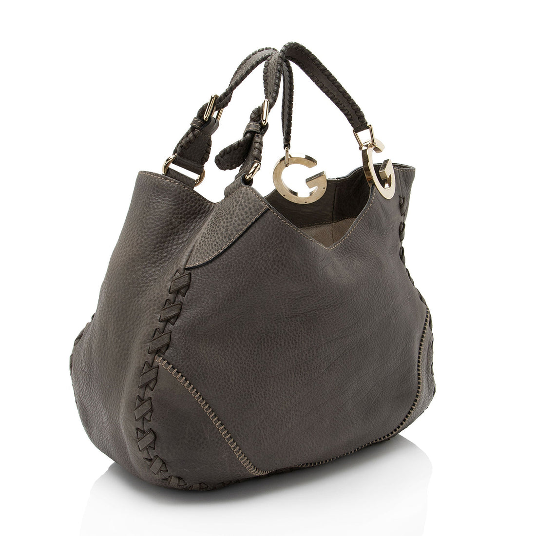 Gucci Leather Charlotte Medium Shoulder Bag