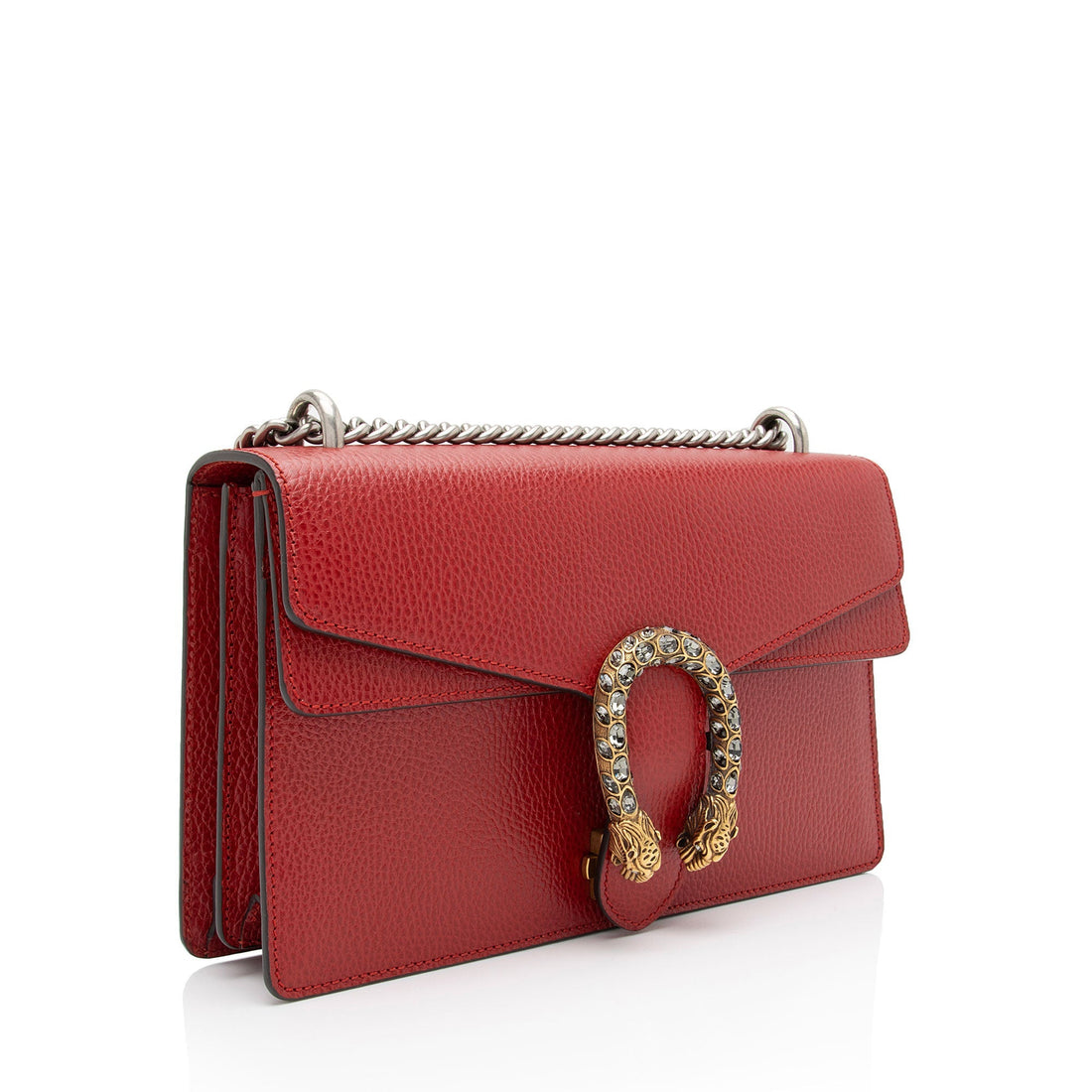 Gucci Leather Crystal Dionysus Small Shoulder Bag (SHF-wjYQEV)