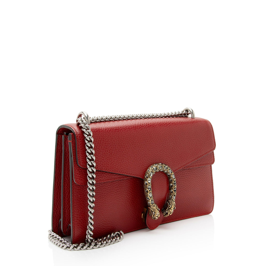 Gucci Leather Crystal Dionysus Small Shoulder Bag (SHF-JRvXni)
