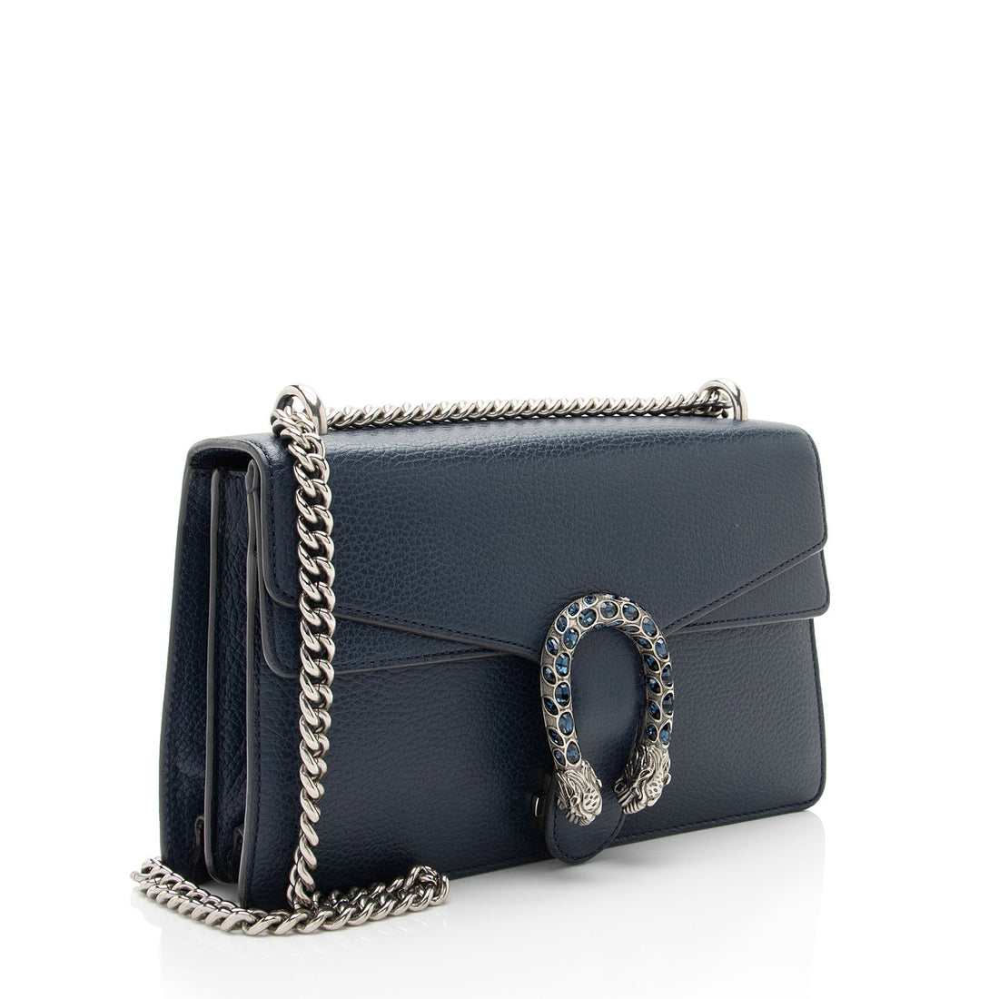 Gucci Leather Crystal Dionysus Small Shoulder Bag (SHF-dZNU4q)