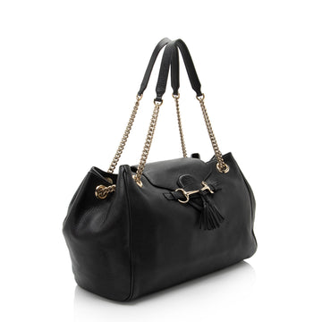 Gucci Leather Emily Shoulder Bag