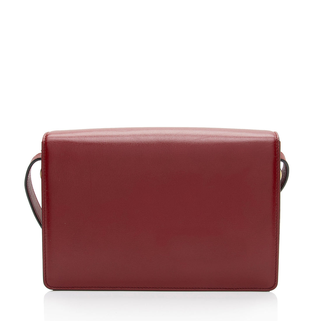 Gucci Leather GG Ring Shoulder Bag