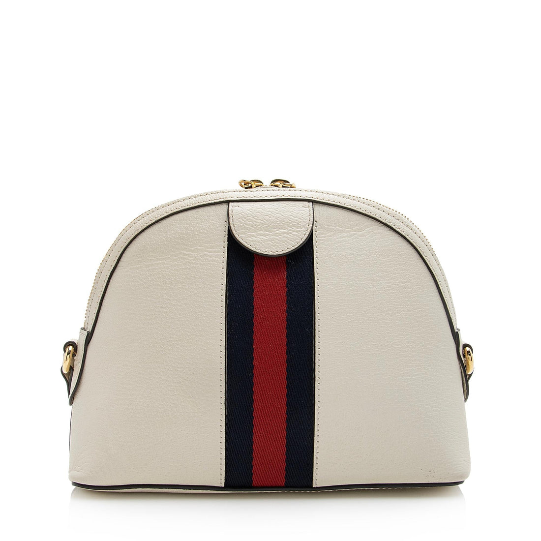 Gucci Leather Ophidia Dome Small Shoulder Bag