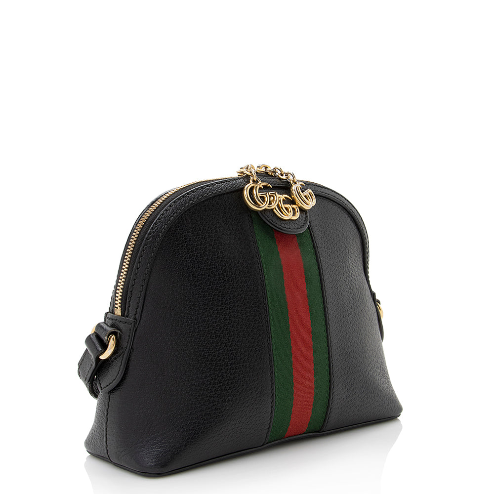 Gucci Leather Ophidia Dome Small Shoulder Bag (SHF-22912)