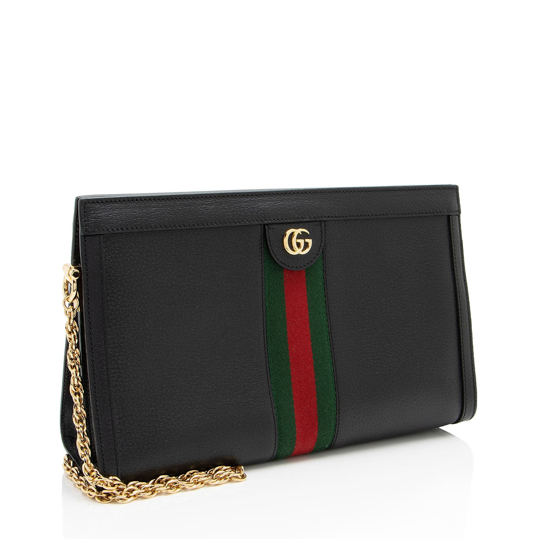 Gucci Leather Ophidia Medium Shoulder Bag (SHF-o8t9MR)