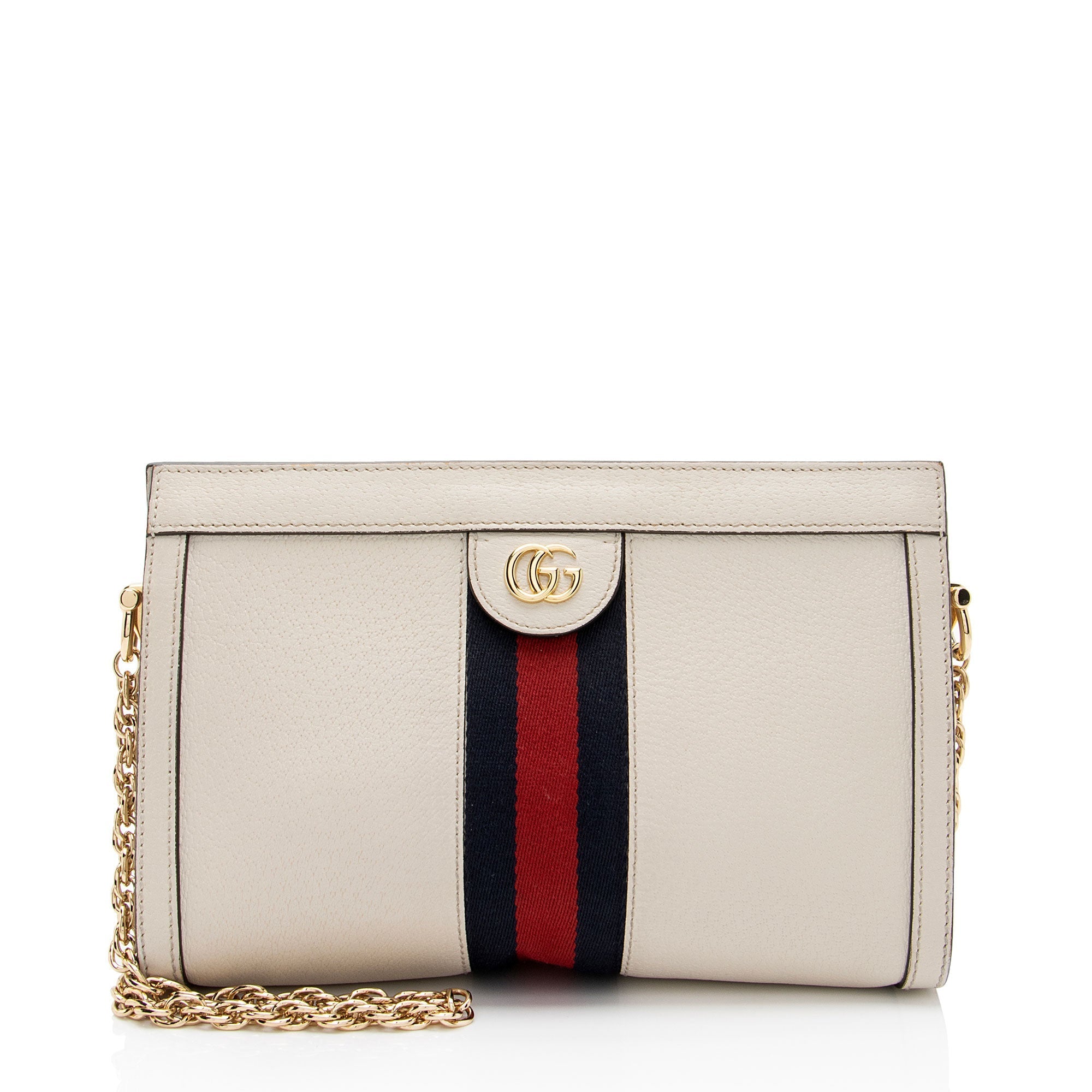 Gucci Leather Ophidia Small Shoulder Bag (SHF-1tNtpm)