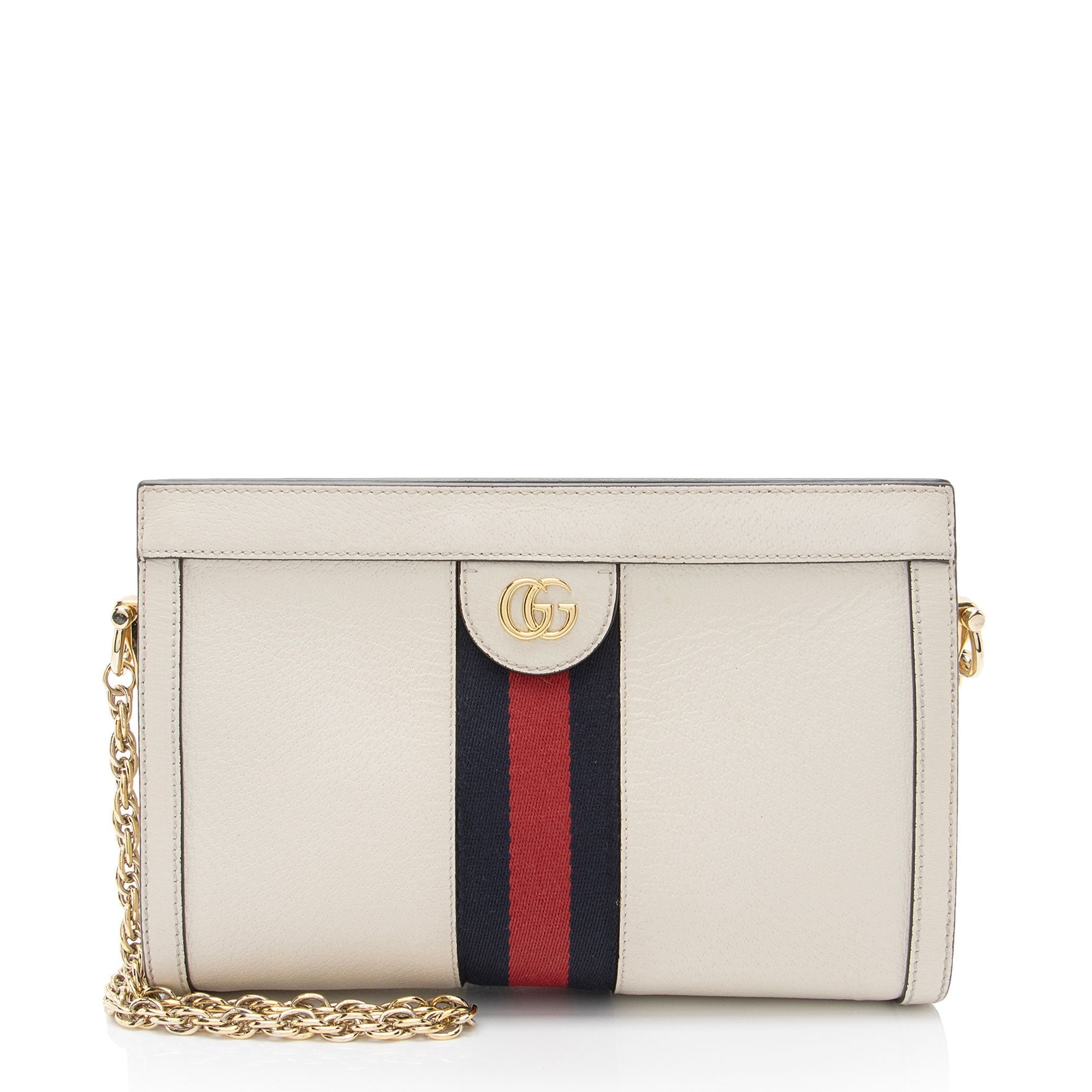 Gucci Leather Ophidia Small Shoulder Bag (SHF-UluD33)