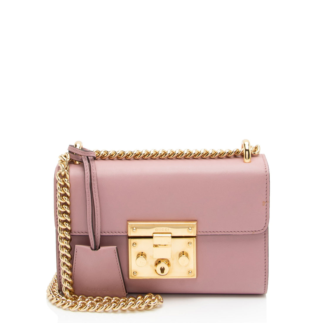 Gucci Leather Padlock Small Shoulder Bag (SHF-FgpwnC)