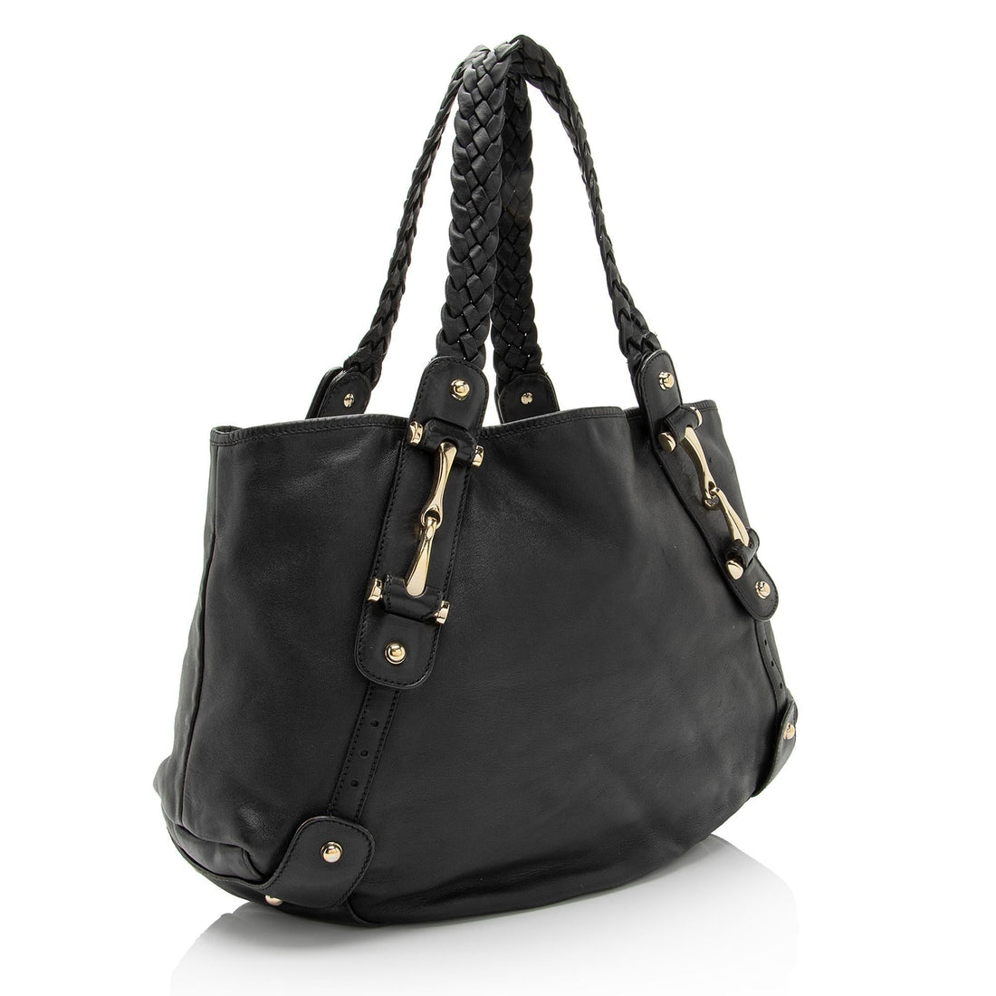 Gucci Leather Pelham Medium Shoulder Bag (SHF-JJlaoH)