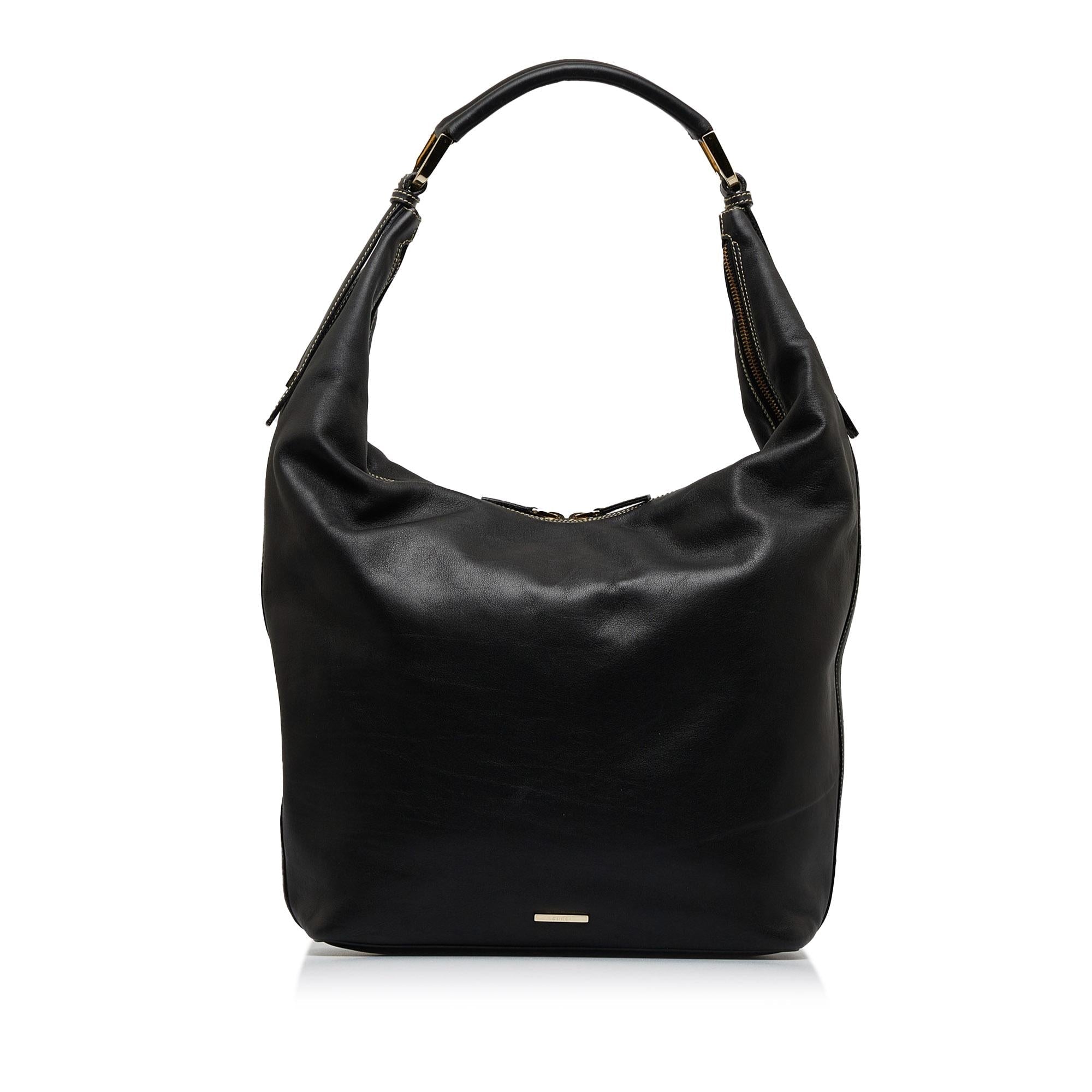 Gucci Leather Shoulder Bag (SHG-BBTMv6)