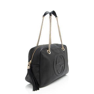 Gucci Leather Soho Chain Shoulder Bag