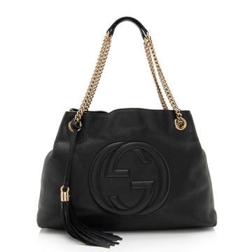 Gucci Leather Soho Medium Shoulder Bag (SHF-8jQb4S)