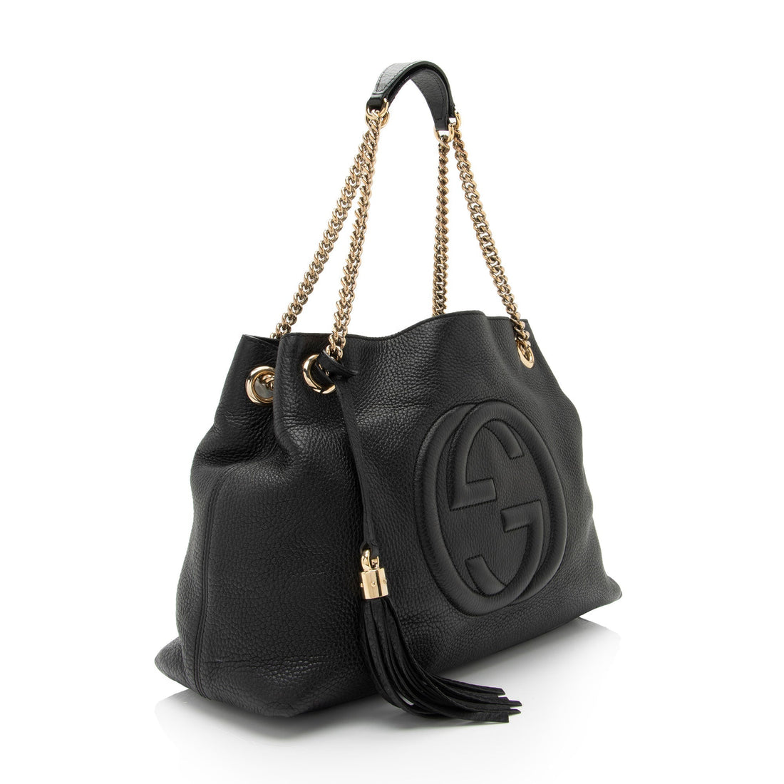 Gucci Leather Soho Medium Shoulder Bag (SHF-8jQb4S)
