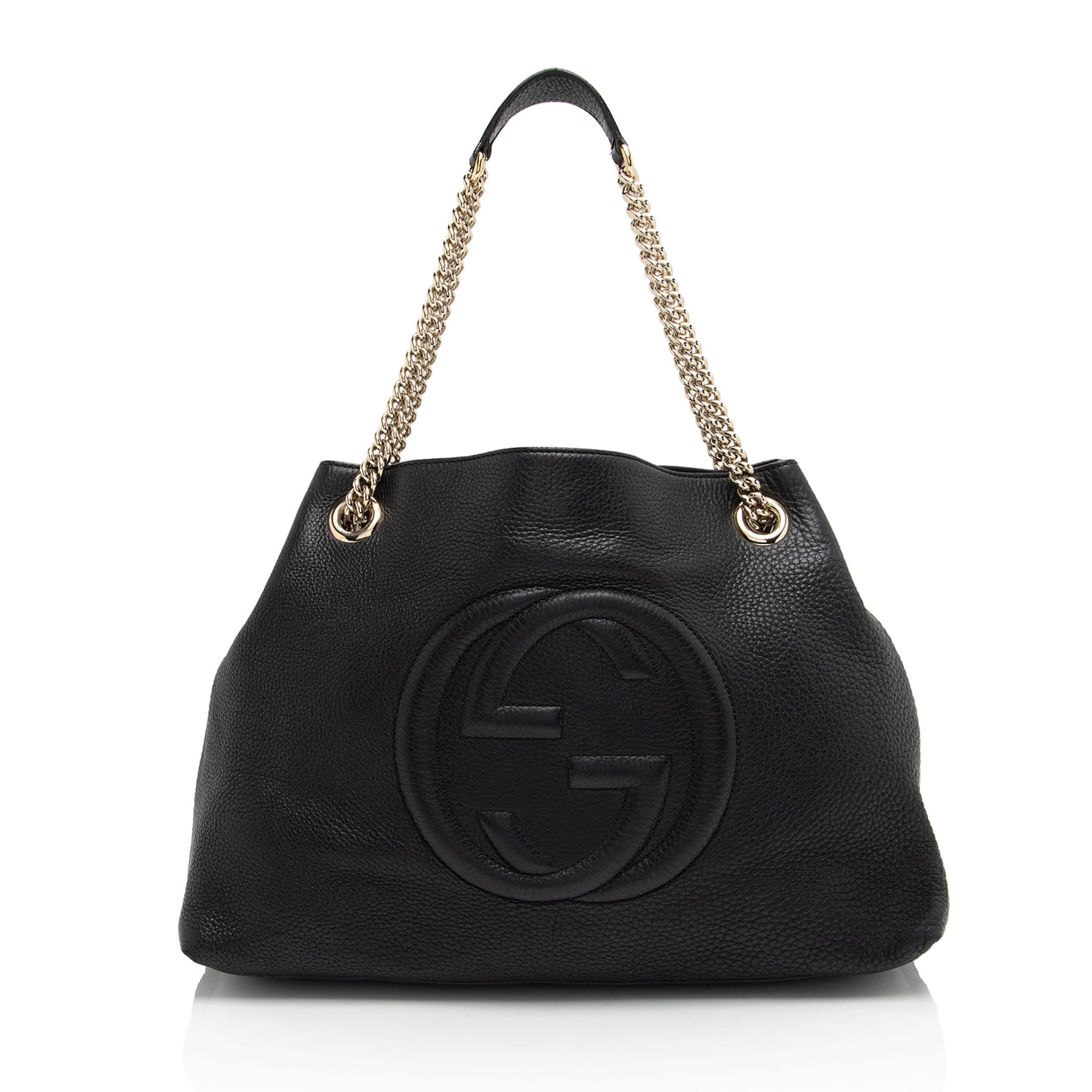 Gucci Leather Soho Medium Shoulder Bag (SHF-52sRr2)
