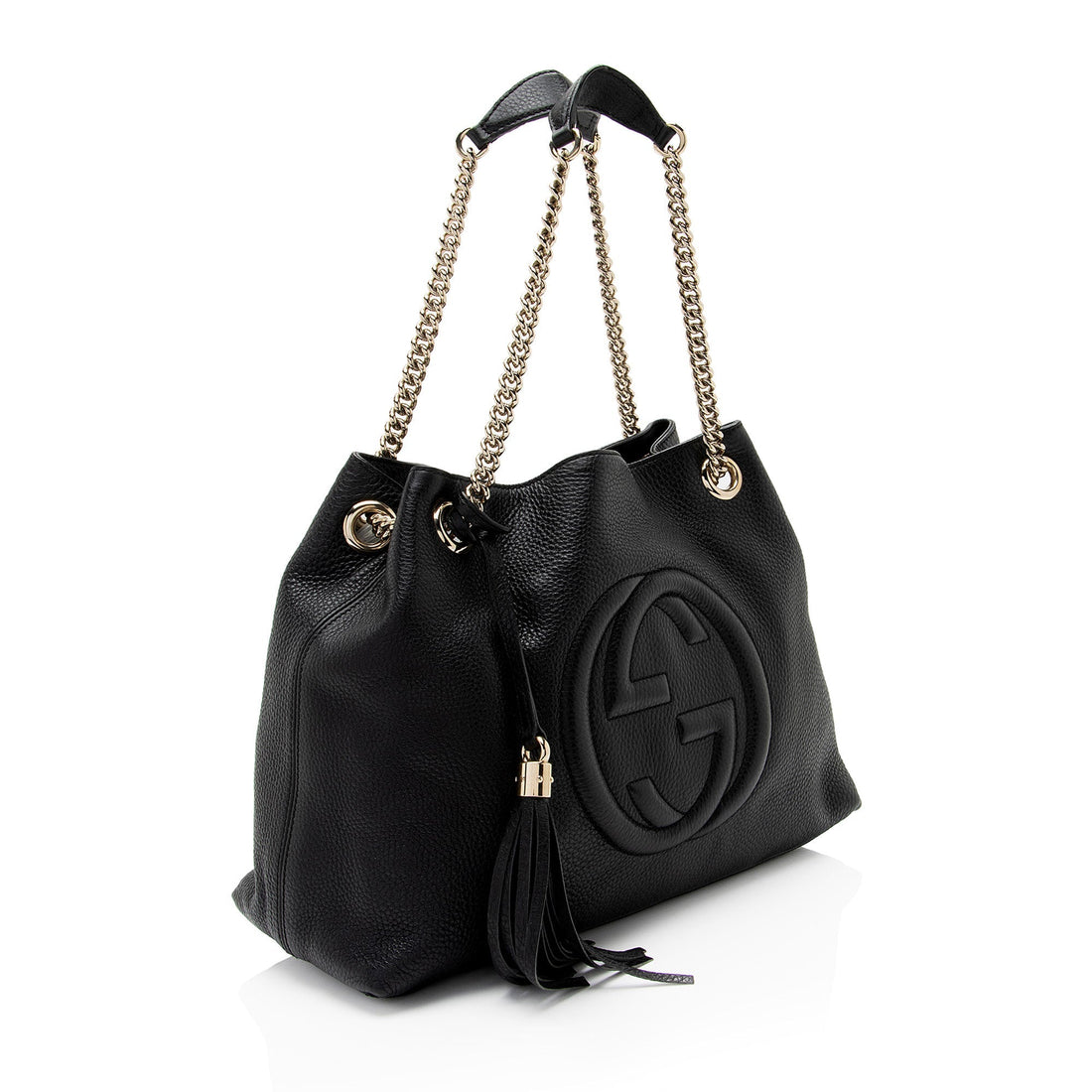 Gucci Leather Soho Medium Shoulder Bag (SHF-6FC3cn)