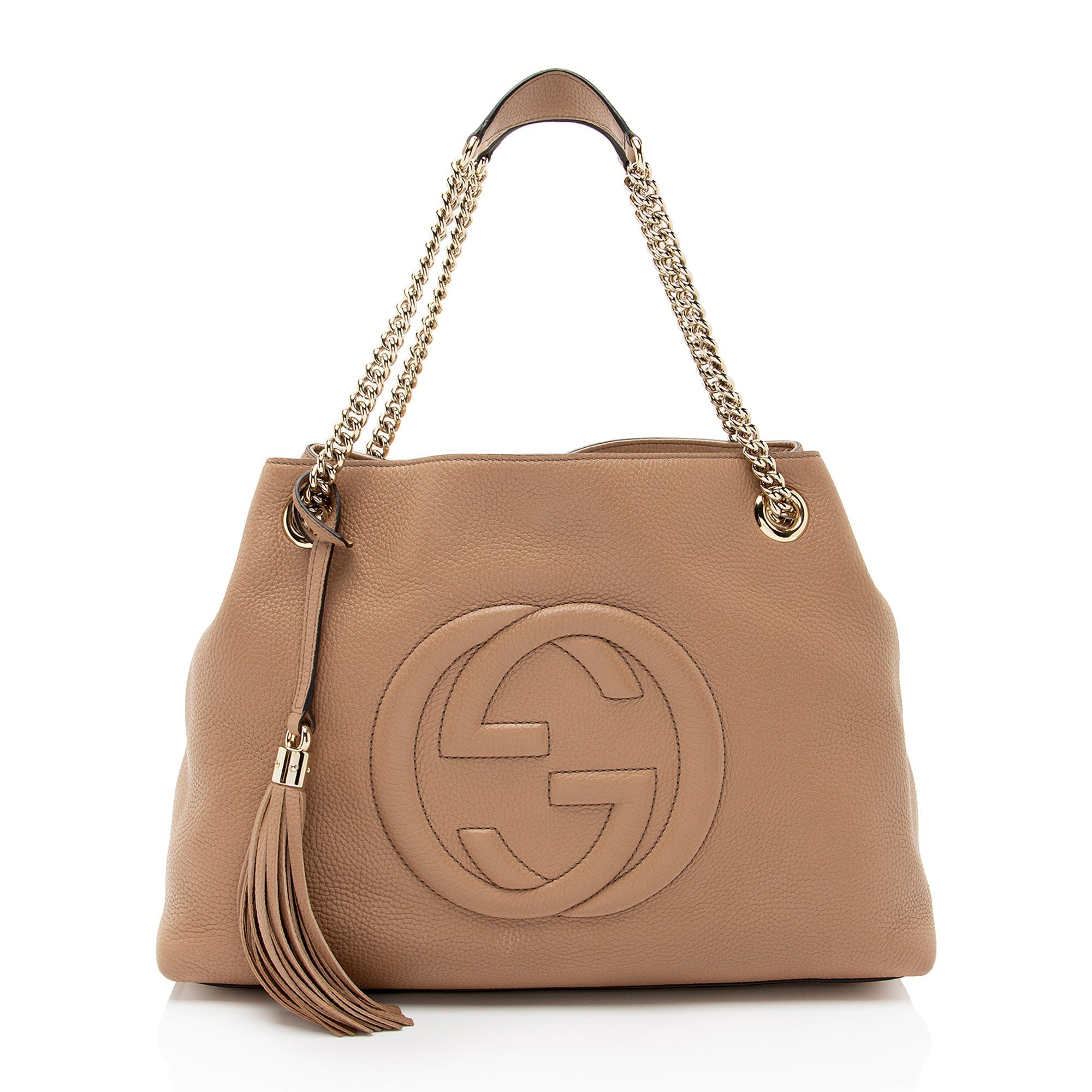 Gucci Leather Soho Medium Shoulder Bag (SHF-xrjV3r)