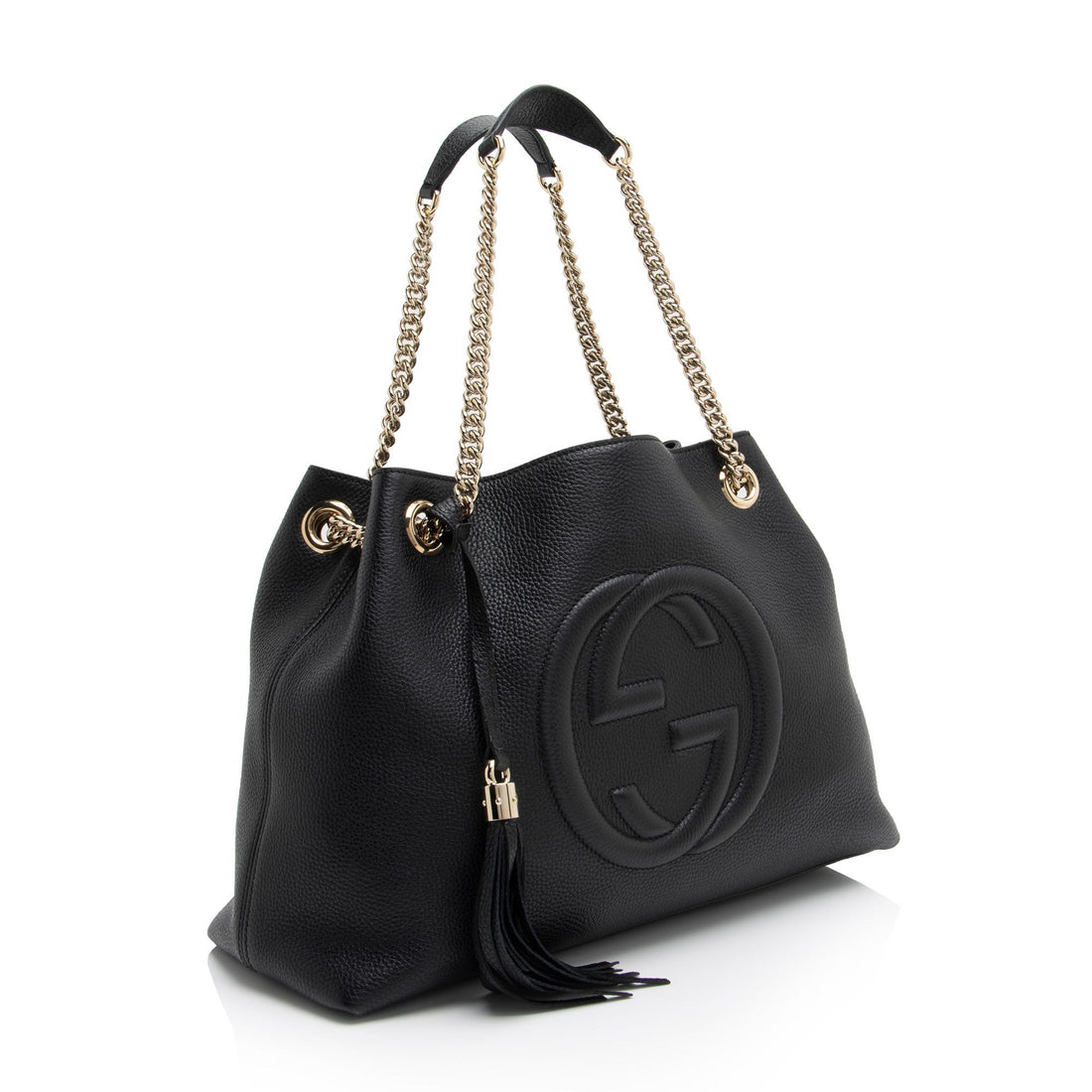Gucci Leather Soho Medium Shoulder Bag (SHF-KnYFB1)