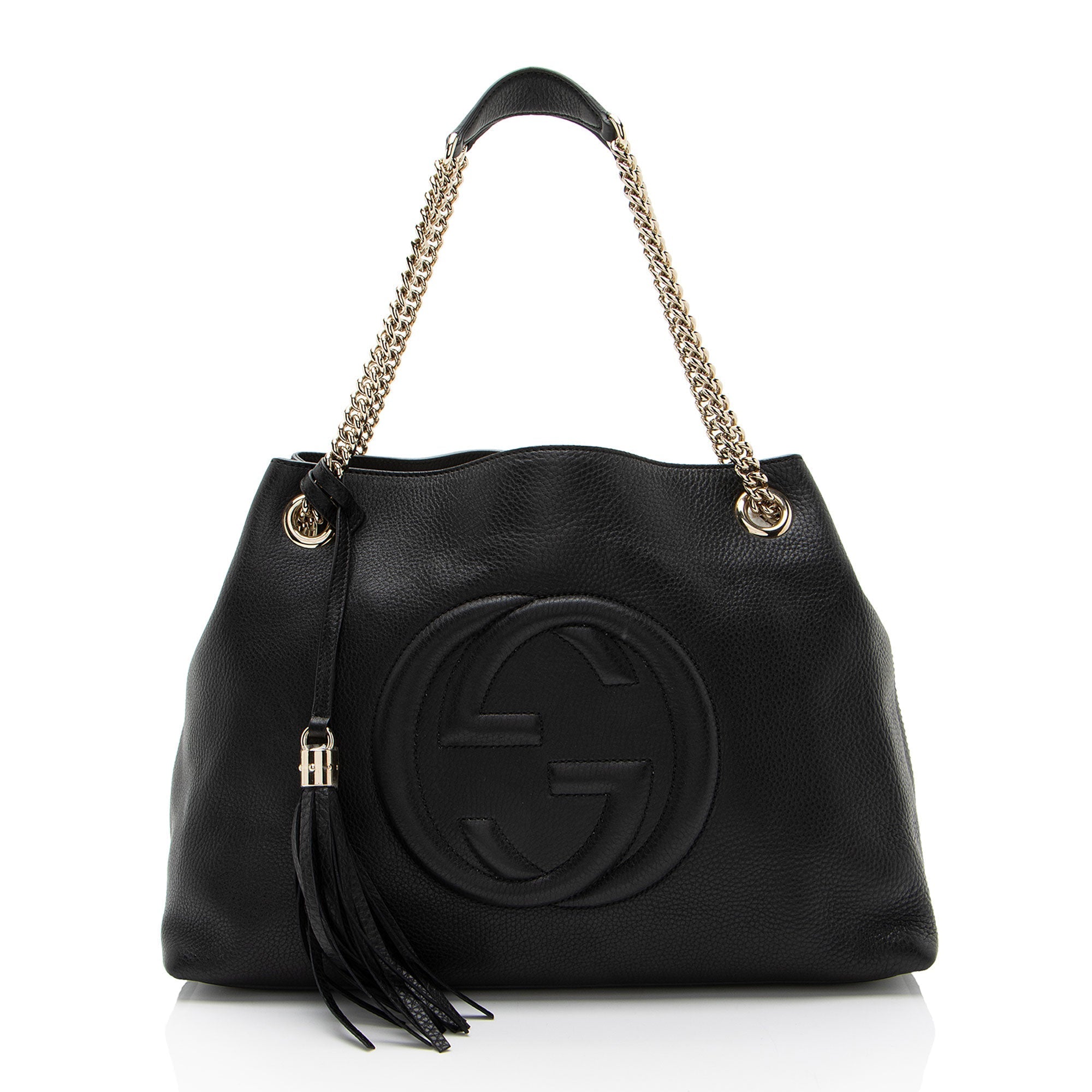 Gucci Leather Soho Medium Shoulder Bag (SHF-u260oT)