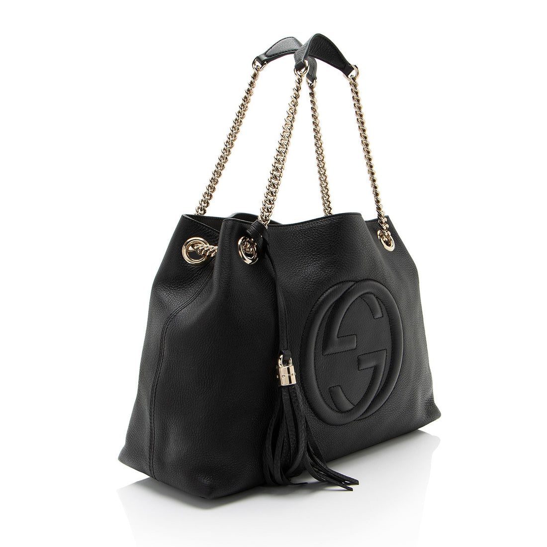 Gucci Leather Soho Medium Shoulder Bag (SHF-u260oT)