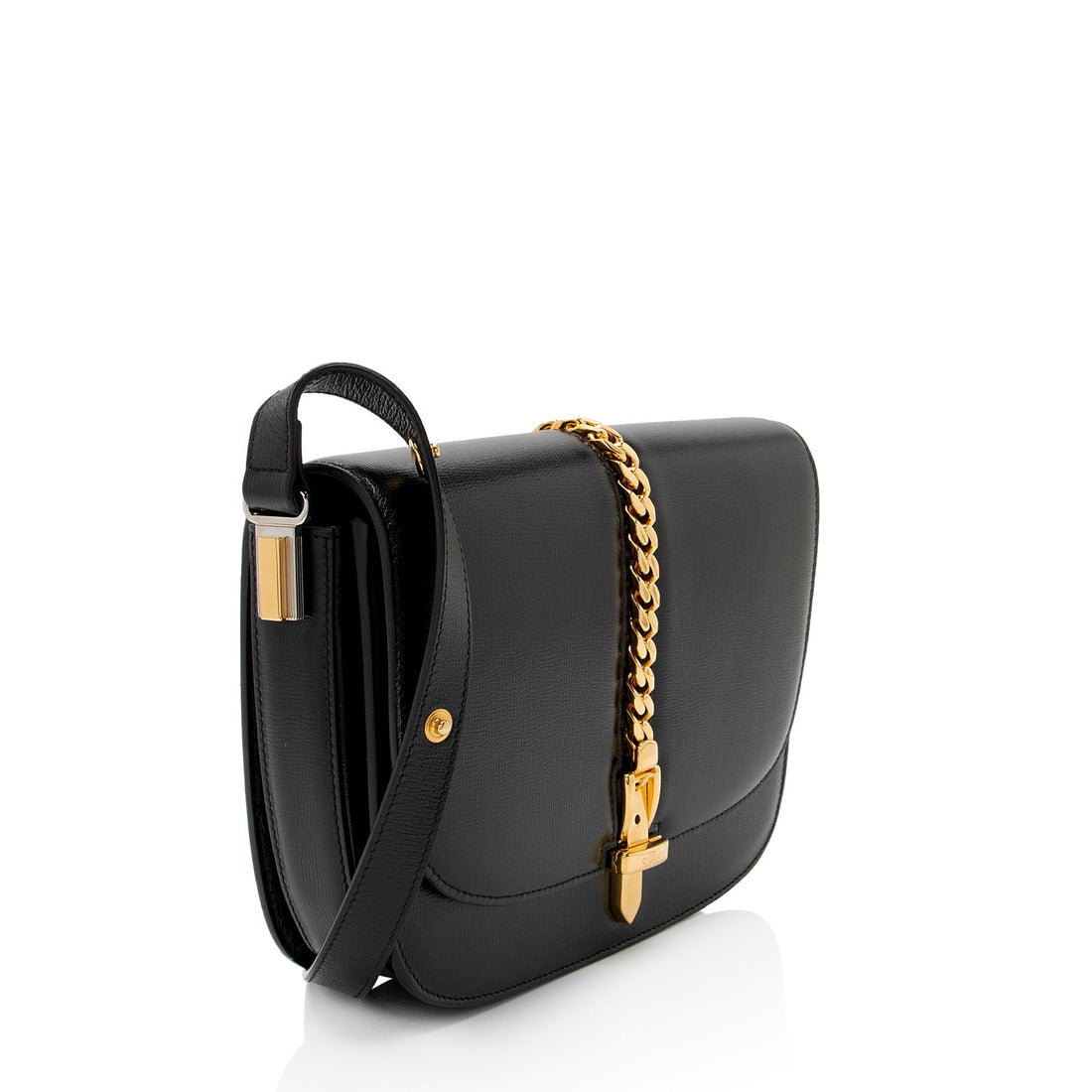 Gucci Leather Sylvie 1969 Small Shoulder Bag (SHF-Dygrqc)