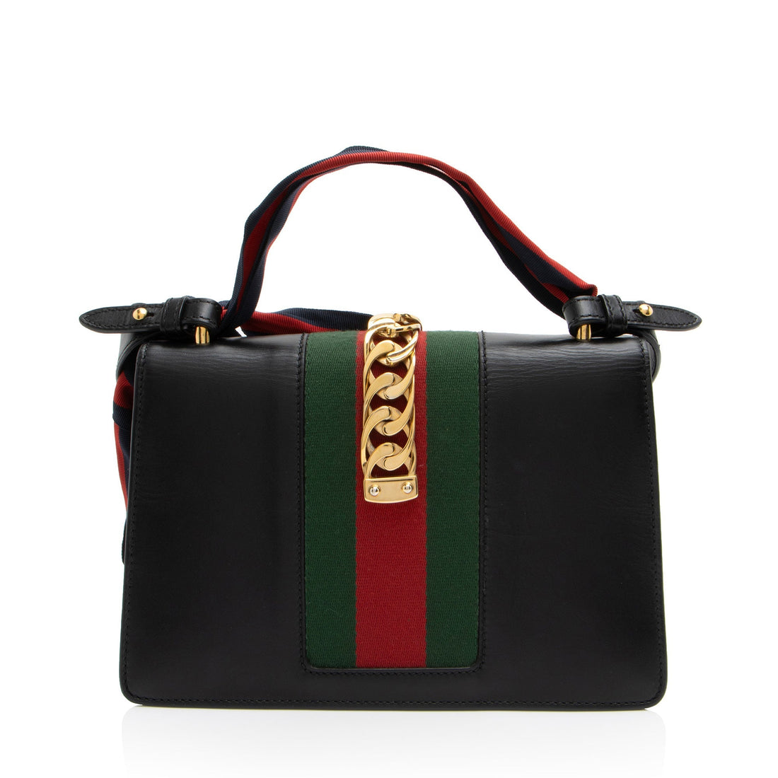 Gucci Leather Sylvie Small Shoulder Bag