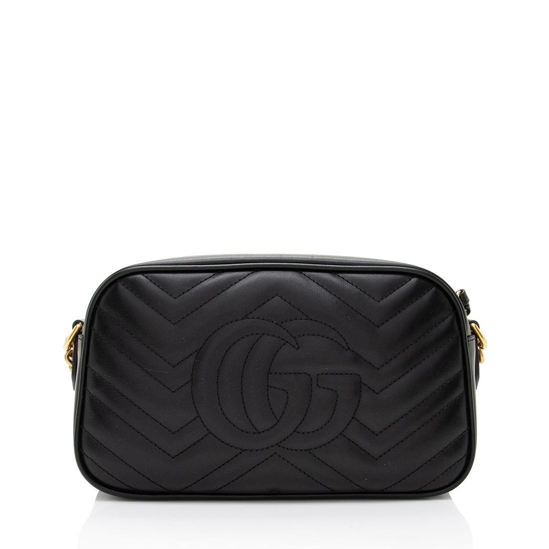 Gucci Matelasse Leather GG Marmont Small Shoulder Bag