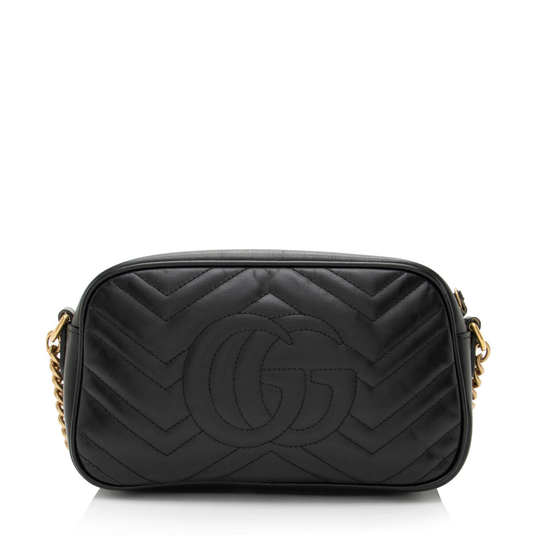 Gucci Matelasse Leather GG Marmont Small Shoulder Bag